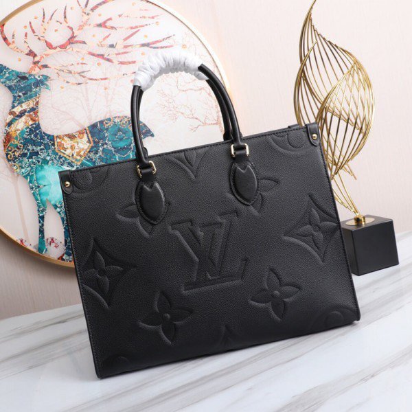 Louis Vuition On The Go Tote Bag WithDustBag Premium Quality