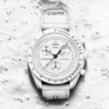 OMEGA X SWATCH MISSION TO MOON WHITE WATCH PRIMIUM QUALITY