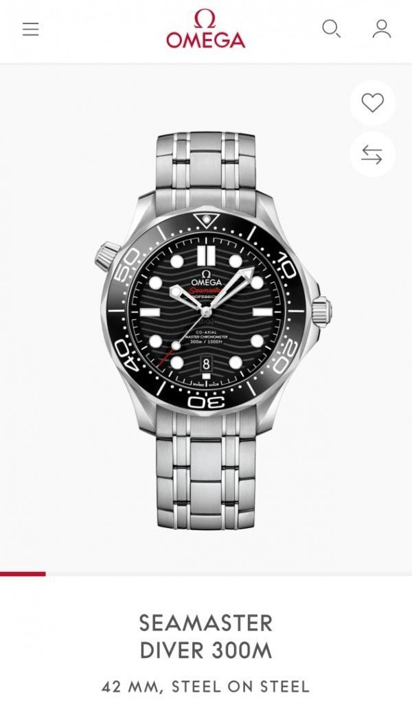 OMEGA SEAMASTER DIVER 300M AUTOMATIC