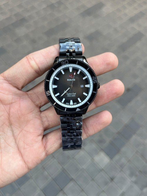 Rado Captain Cook Full Black Metal