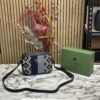 KATE SPADE FLOWER JACQUARD STRIPS MULTI COLOUR CROSSBODY BAG