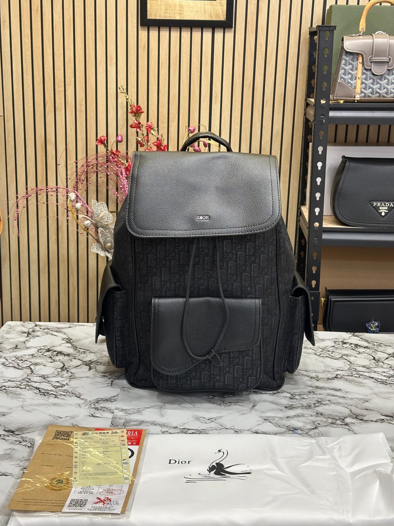 CHRISTIAN DIOR PREMIUM BAGPACK✔️🖤