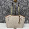 Michael Kors Jet Set Tote Travel Signature With Dust Bag (19015 Beige Brown)