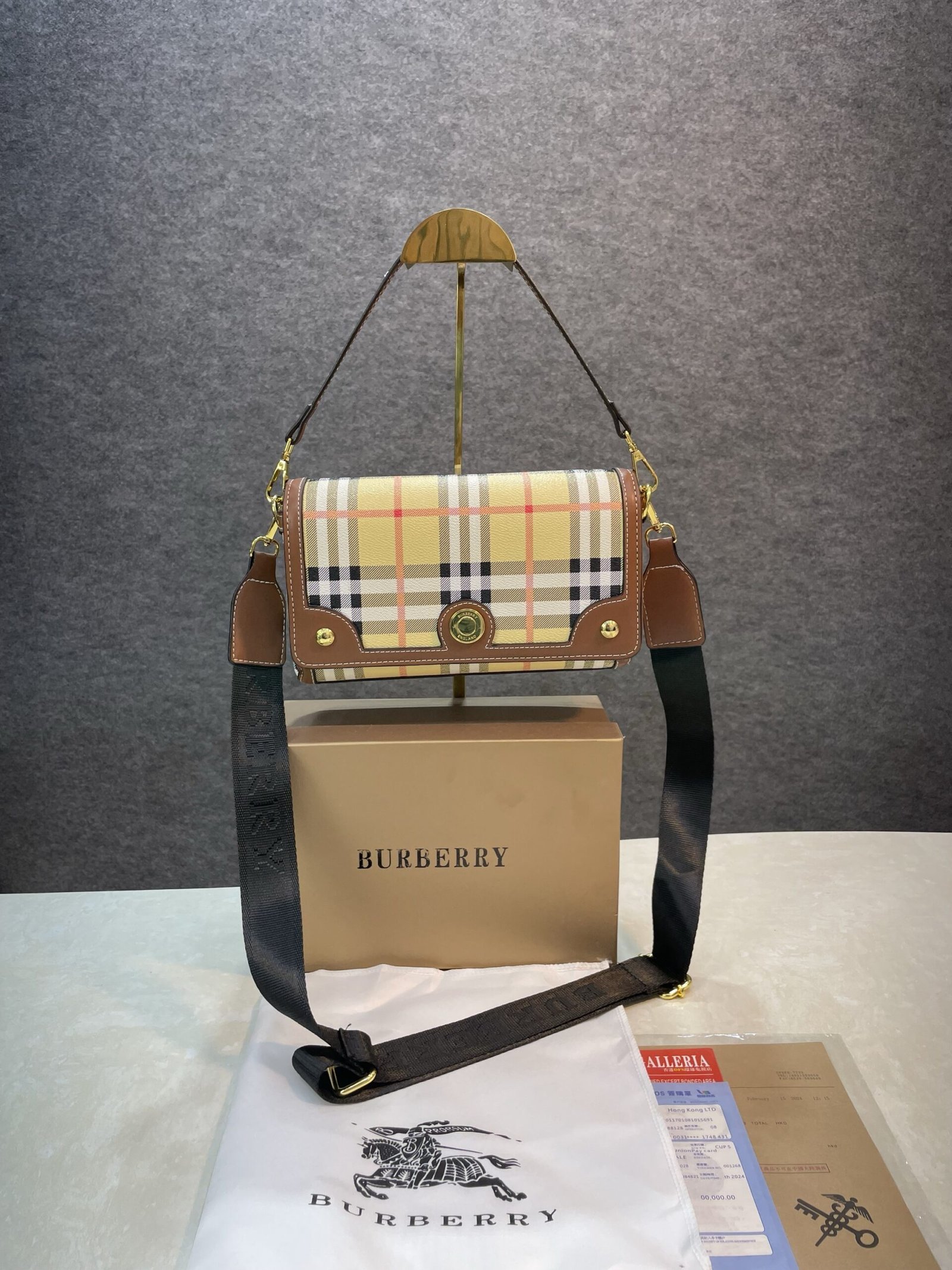 burberry vintage logo with box 385(BR)