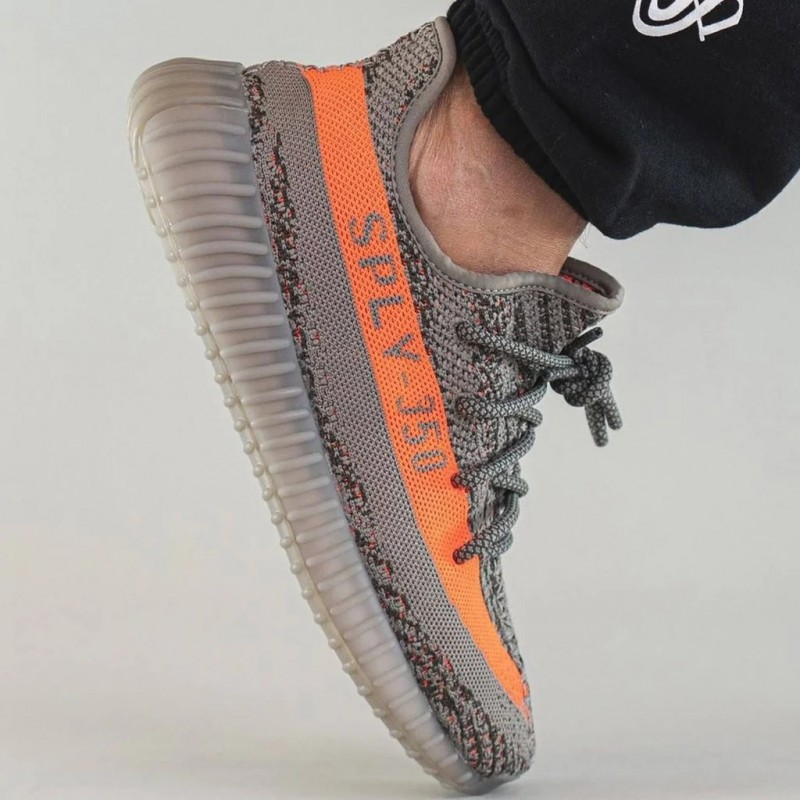YEEZY BOOST 350 V2 BELUGA REFLECTIVE [GREY / ORANGE] 2402025