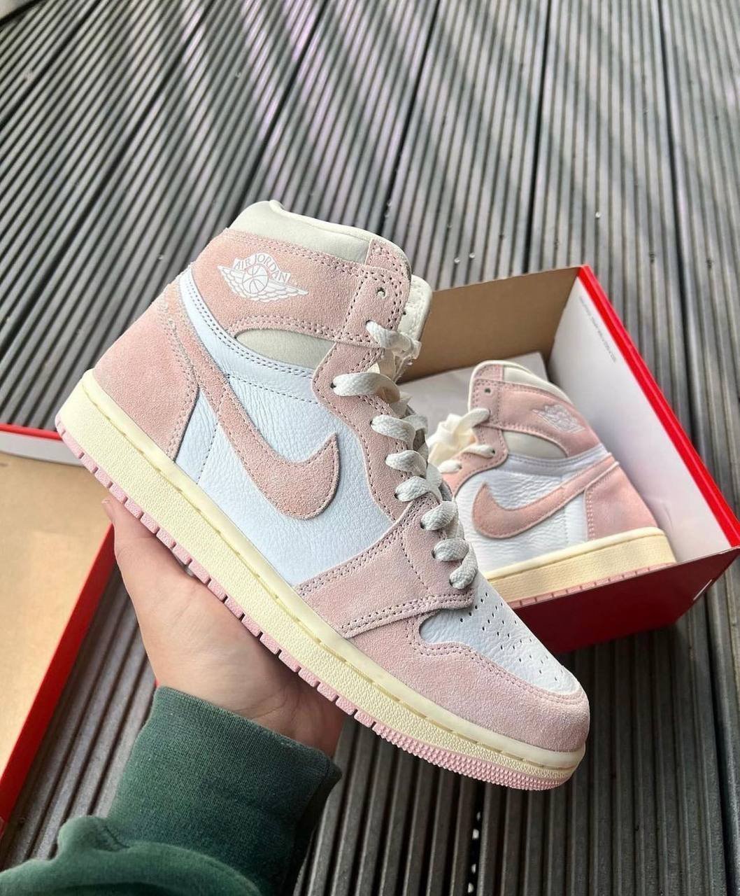 Nike Air jordan 1 High Washed Pink SEMI UA