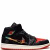 NIKE AIR JORDAN 1 MID SE SIEMPRE FAMILIA BALCK RED