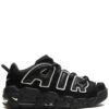 Air More uptempo black white