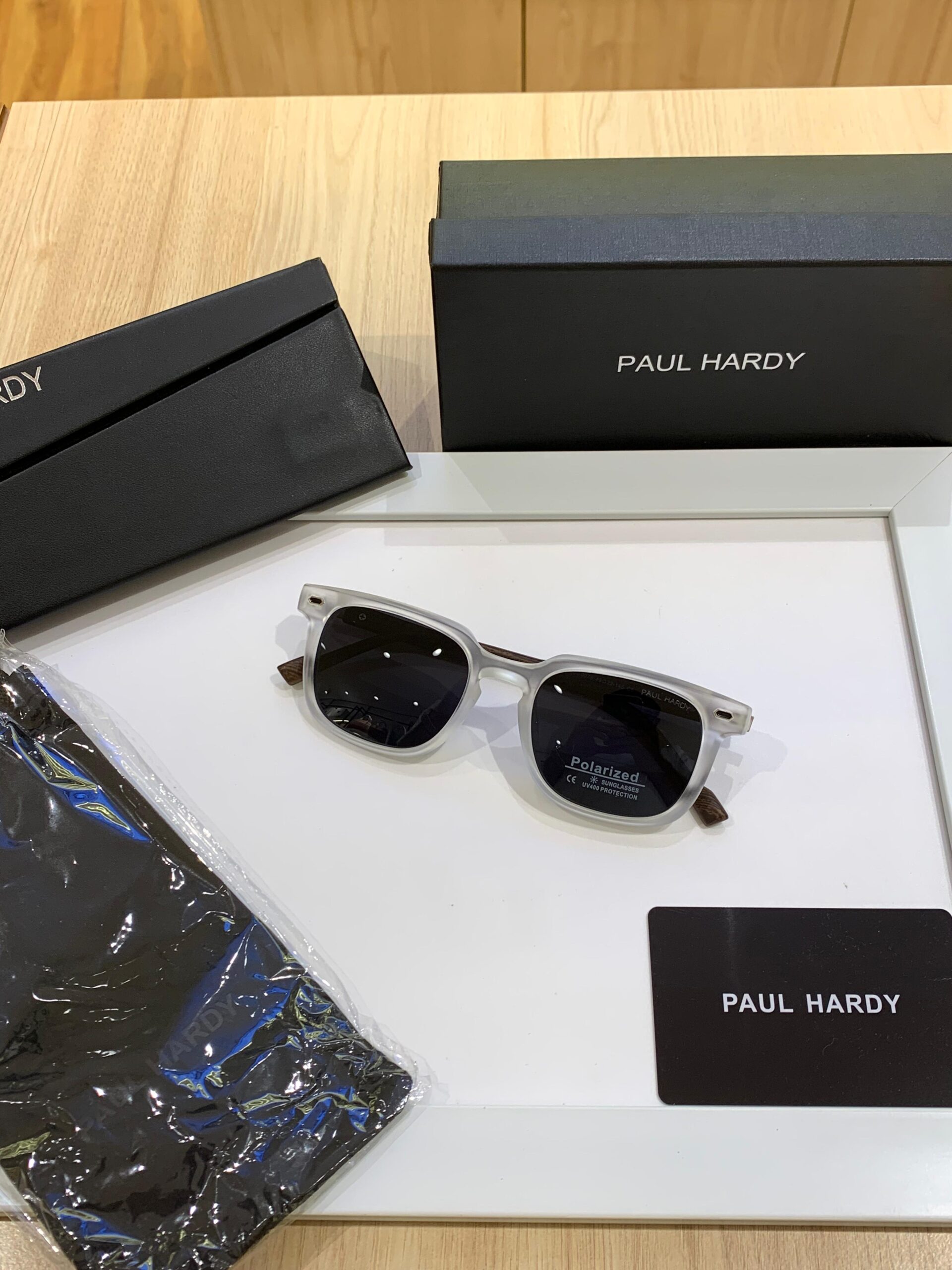 PL HRD 10078 SUNGLASSES [BLACK / WHITE / BROWN] 3108025