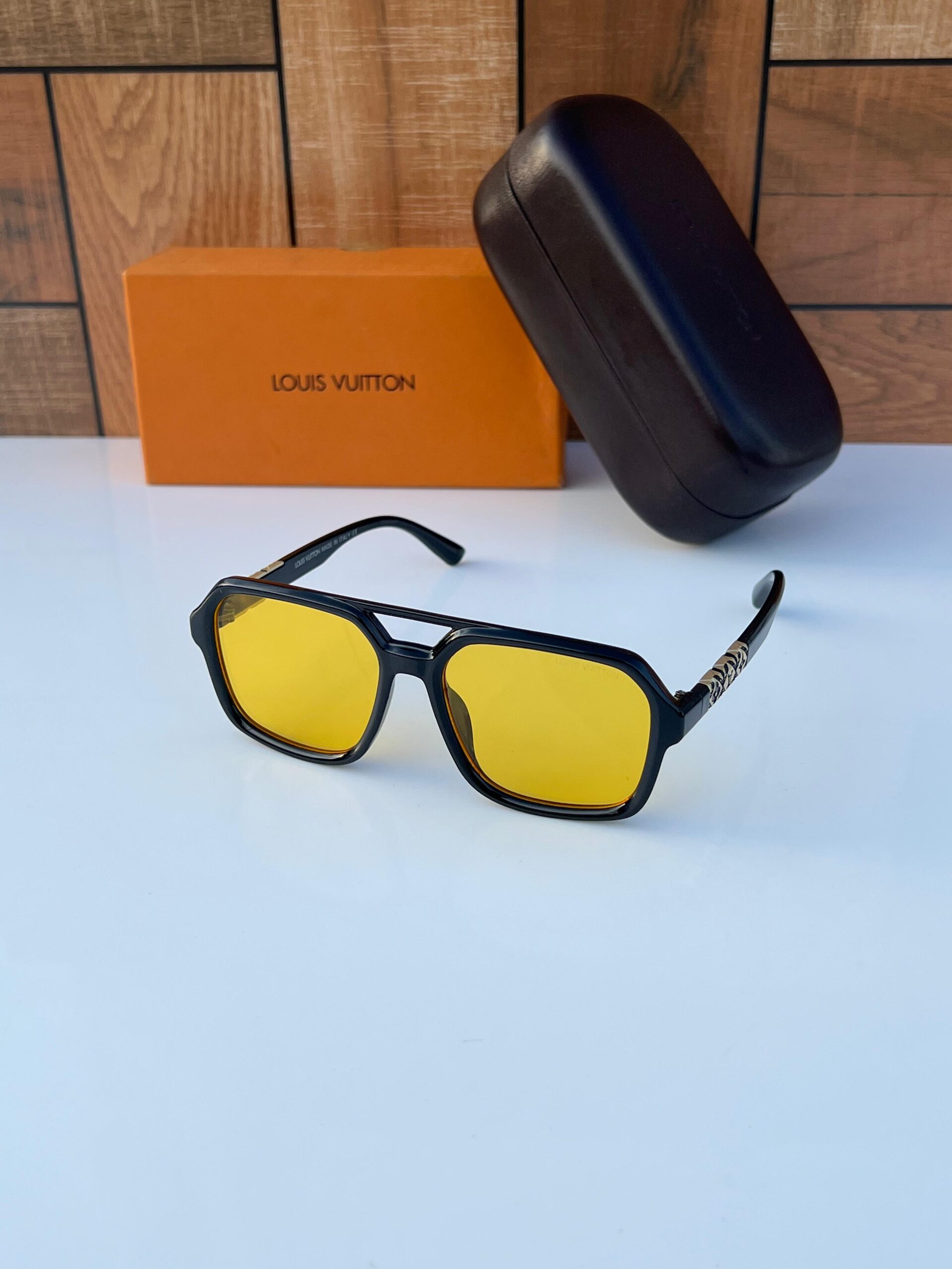 LVN 2687 SUNGLASSES [YELLOW / BLACK] 2509025