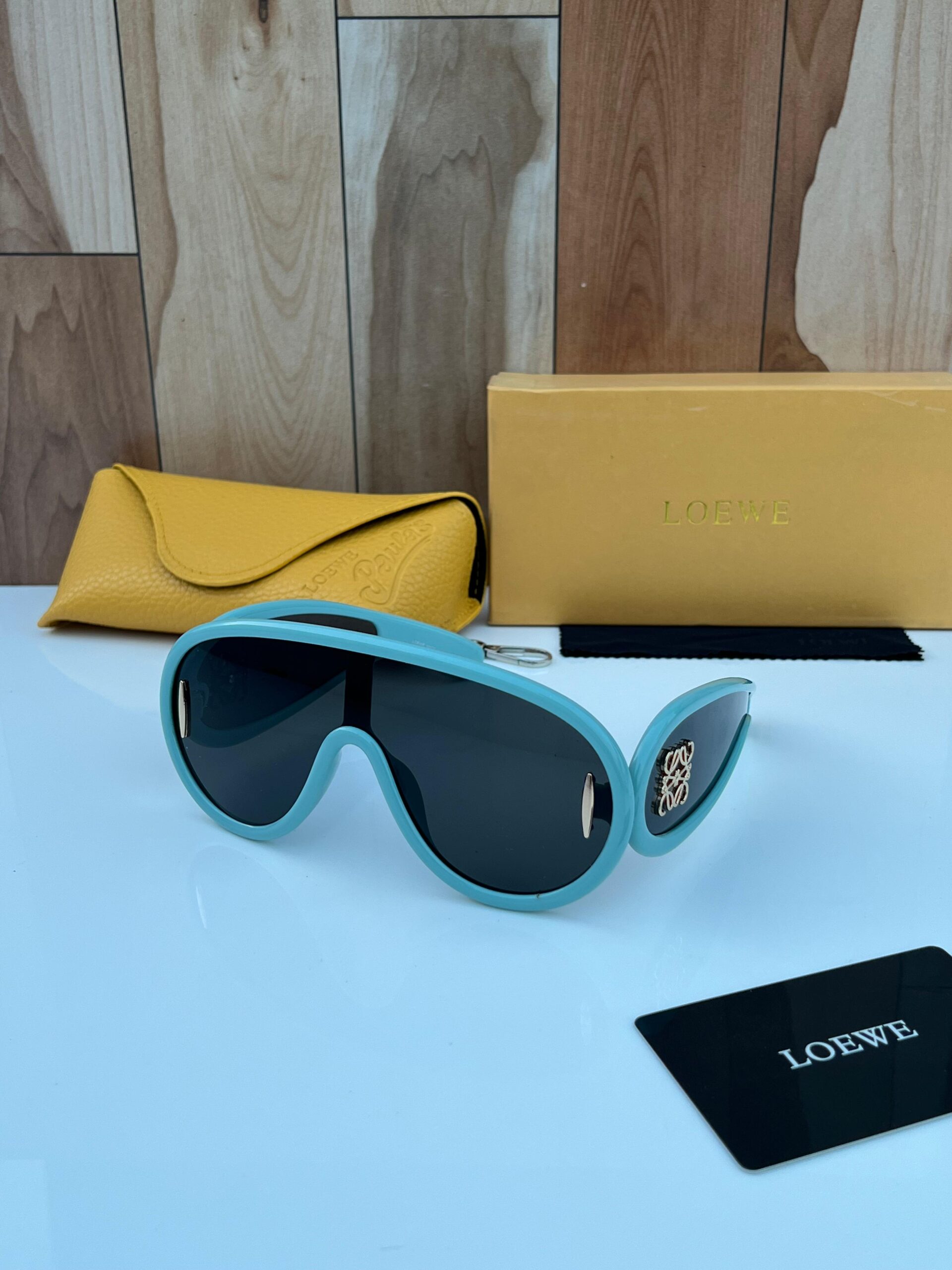 LOEW 6000 SUNGLASSES [BLACK / SEA GREEN] 1509025