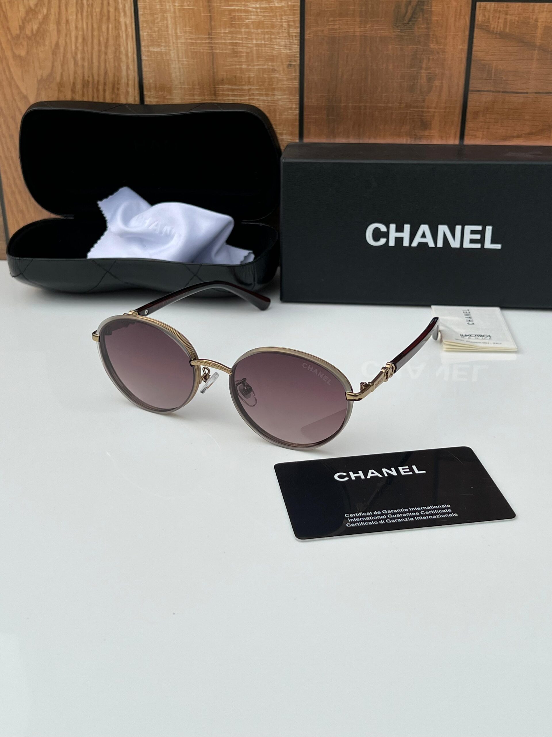 CNL 2673 SUNGLASSES [BROWN / GOLDEN] 0609025