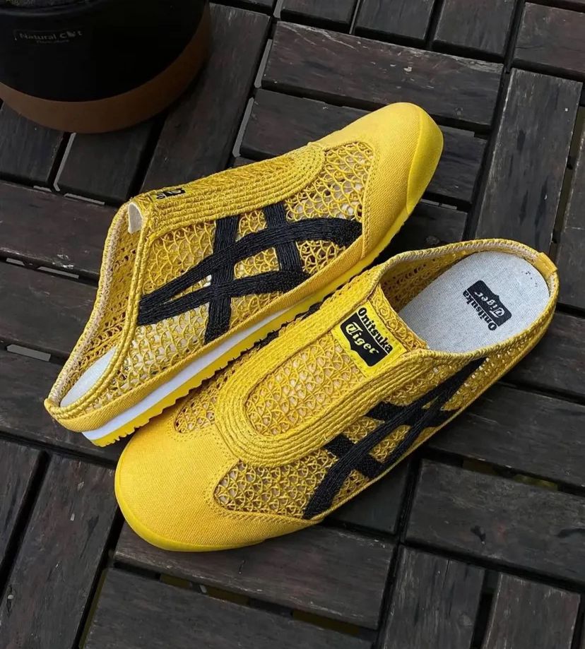 ACS OT MEXICO 66 SABOT HALF CUT SHOES [YELLOW / BLACK] 0209025