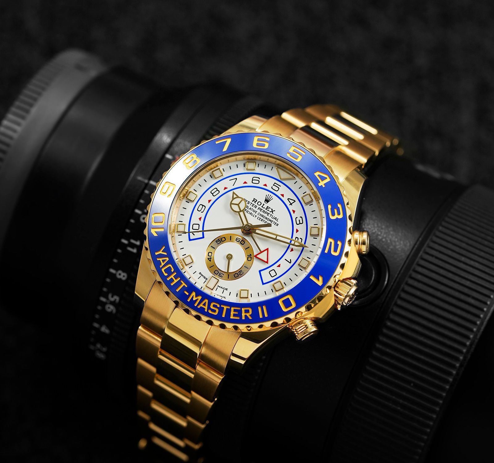 RLX YACHT MASTER 2.0 [WHITE / GOLDEN / BLUE] 2909025
