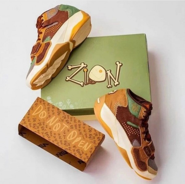 NK AIR JORDA_N ZION 2 VOODOO [BROWN / MULTI] 2309025