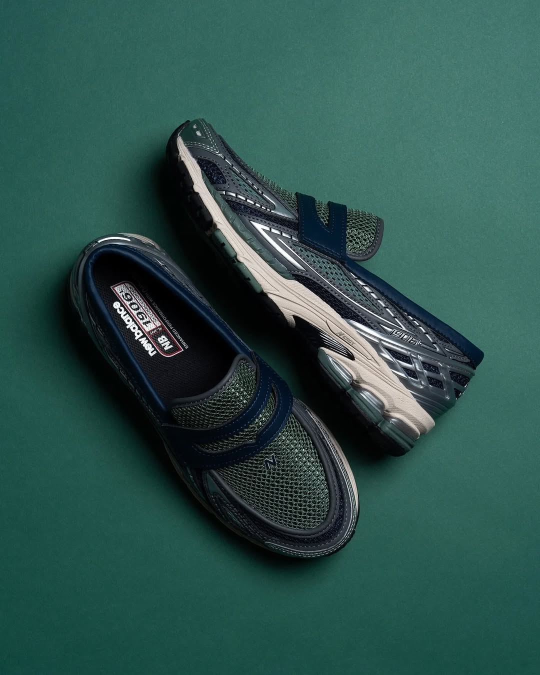 NB 1906L LOAFERS [NAVY BLUE / SILVER / GREEN] 2209025