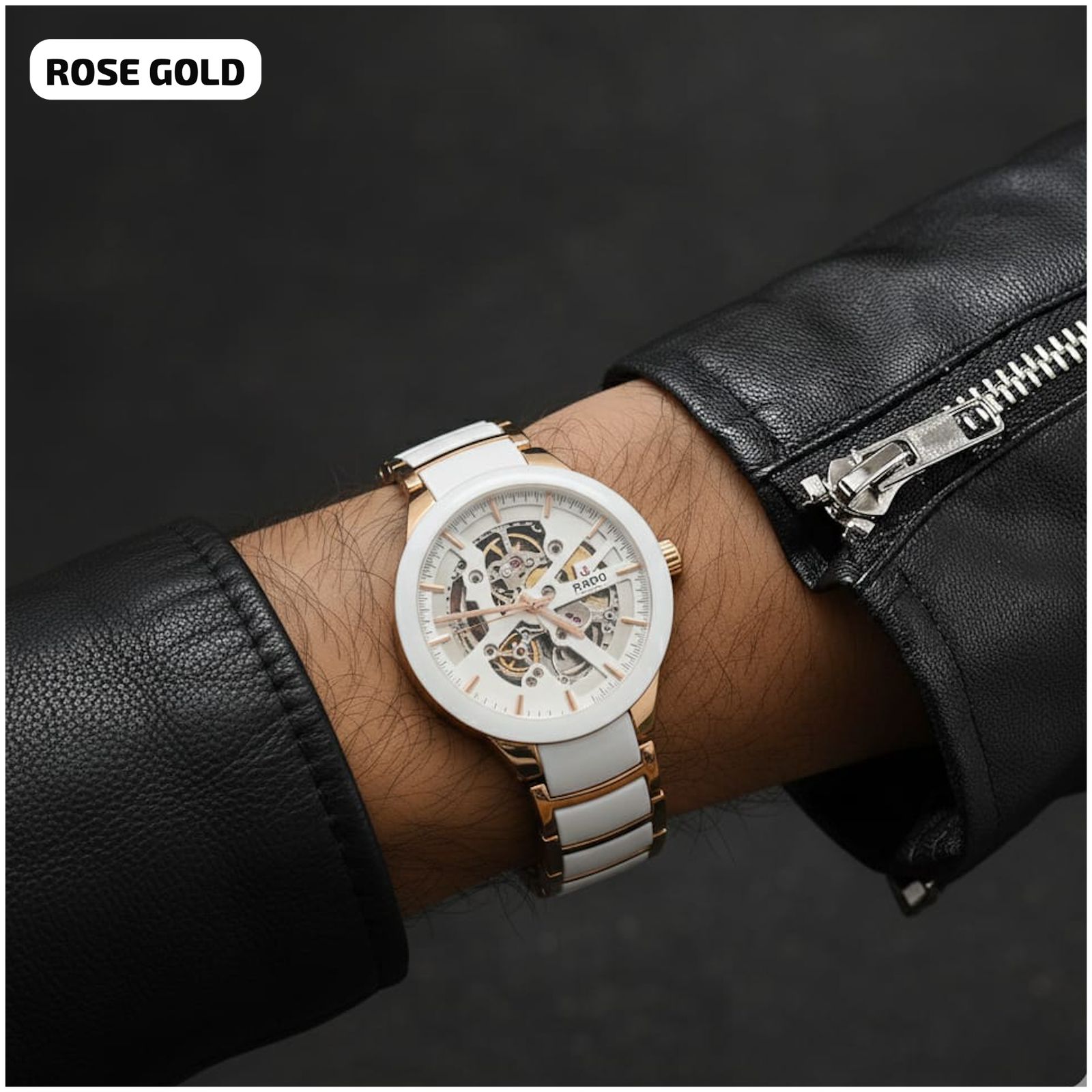 RDO CENTRIX AUTOMATIC [ROSE GOLD / WHITE] 2810025