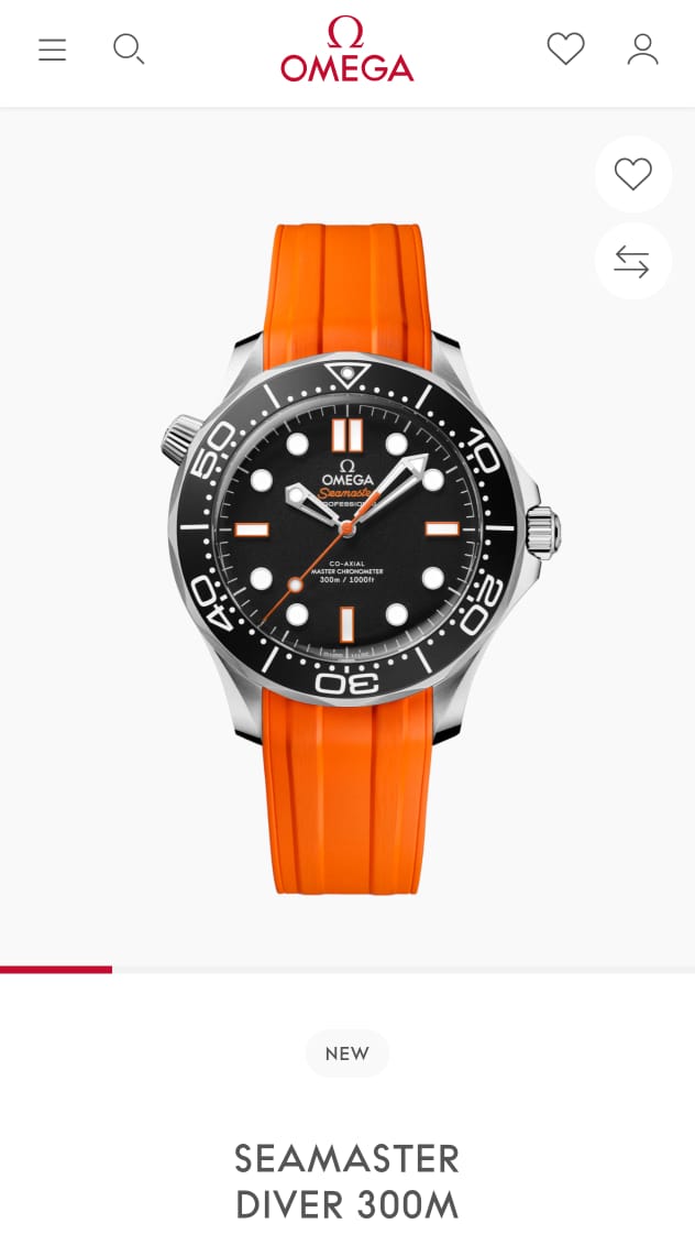 OMG SEAMASTER [BLACK / SILVER / ORANGE] 1410025