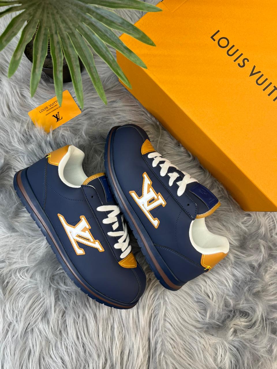 LVN BUTTERSOFT [NAVY BLUE / TAN / WHITE] 2011025