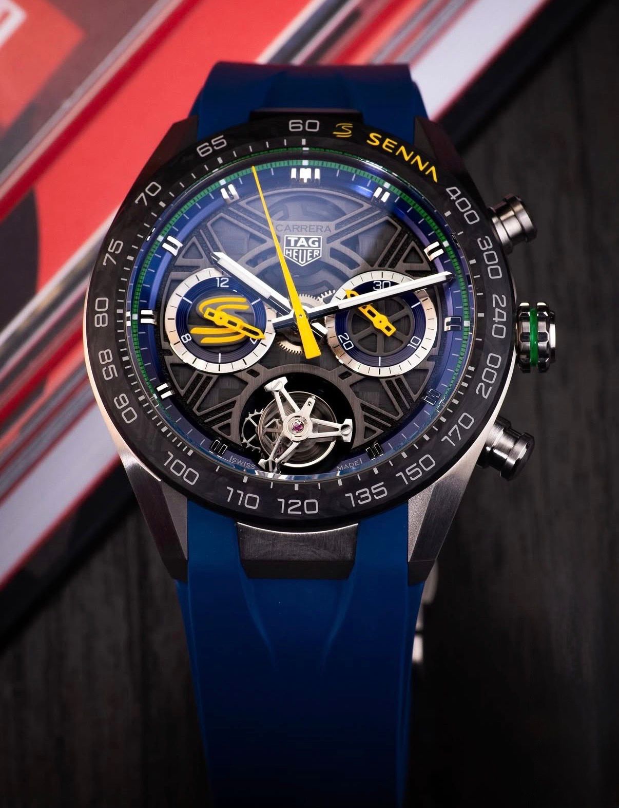 TG HR CARRERA SENNA [BLACK / SILVER / BLUE] 2411025