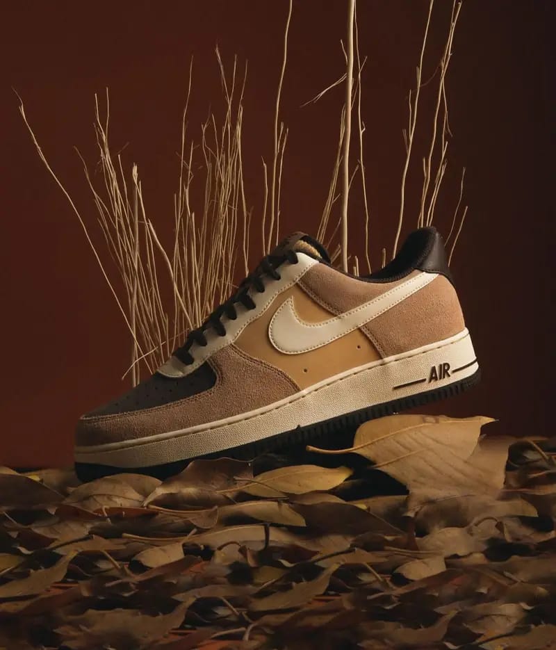 NK AIR FORCE 1 LOW HEMP COCONUT MILK [BROWN / BEIGE / CREAM] 2211025