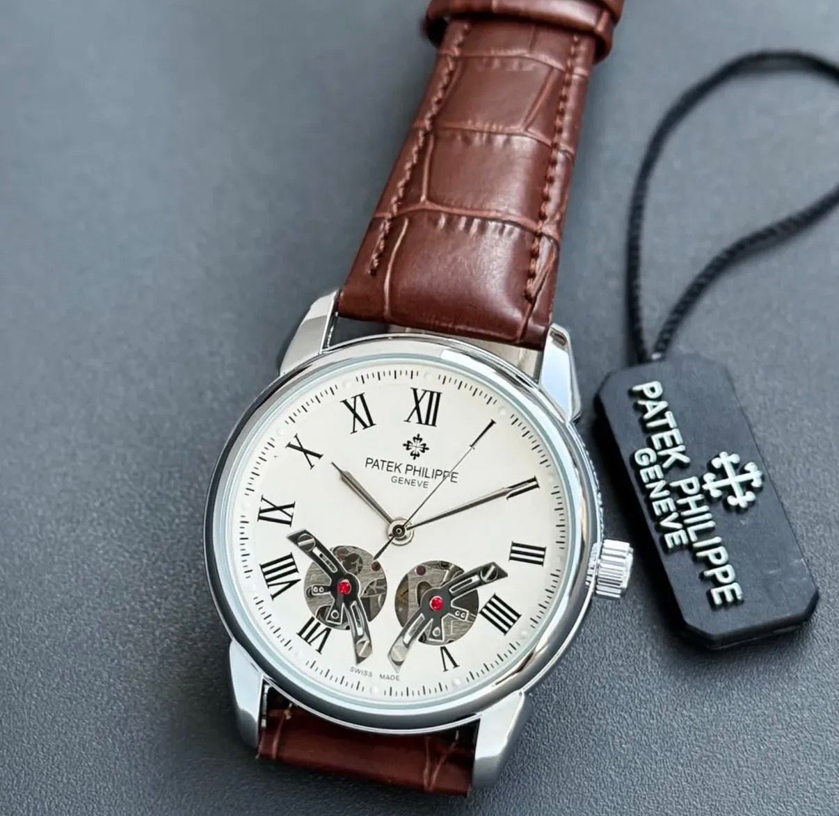 PTK PHLP GENEVE [WHITE / SILVER / BROWN] 0411025