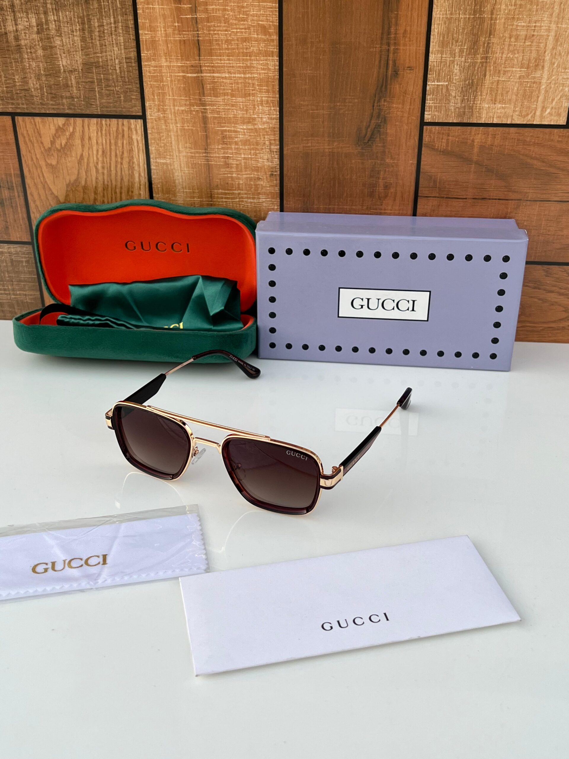 GC 617 SUNGLASSES [BROWN / GOLDEN] 1111025