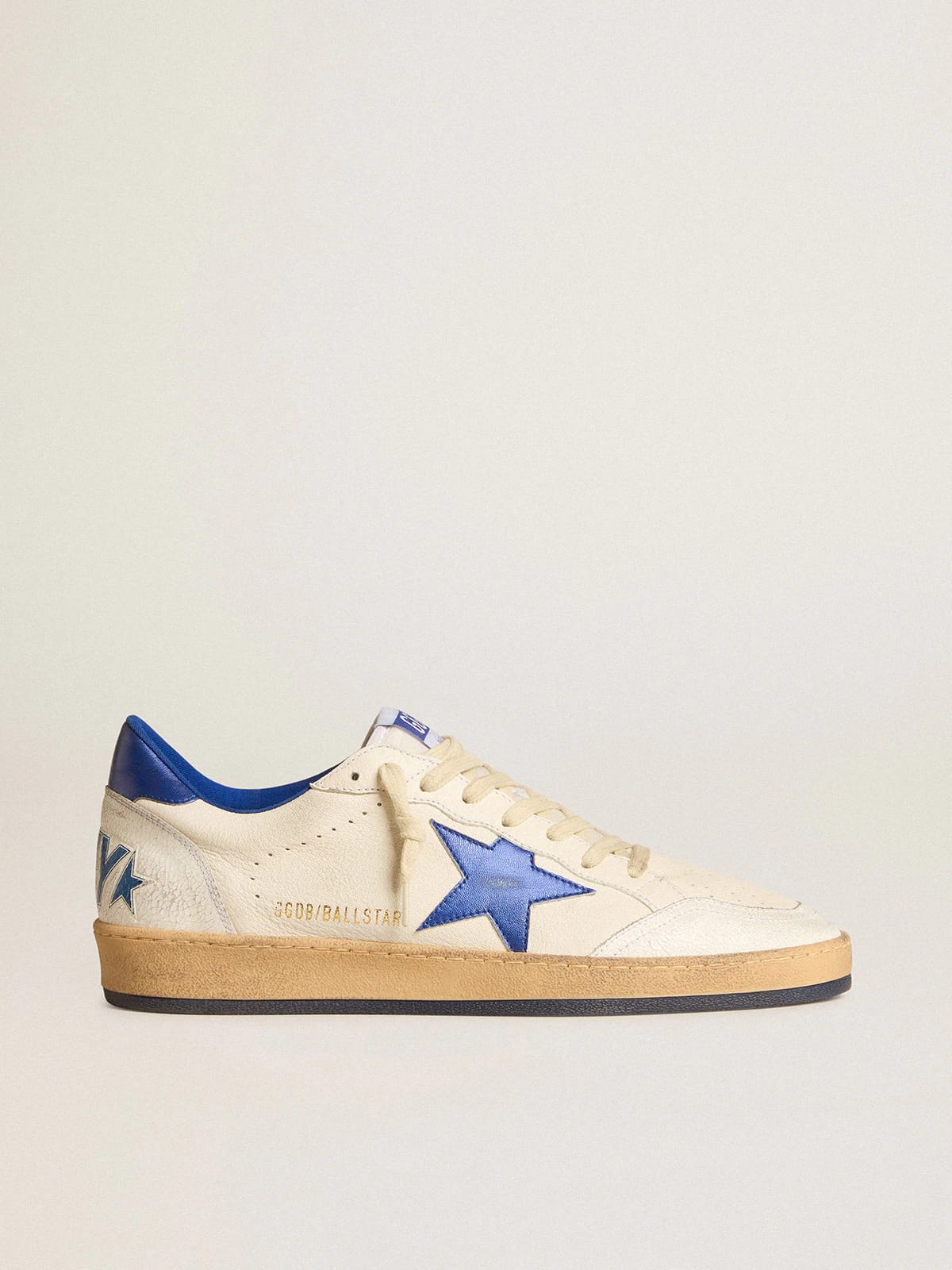 GLD GOS BALL-STAR LOW [WHITE / BLUE] 2512025