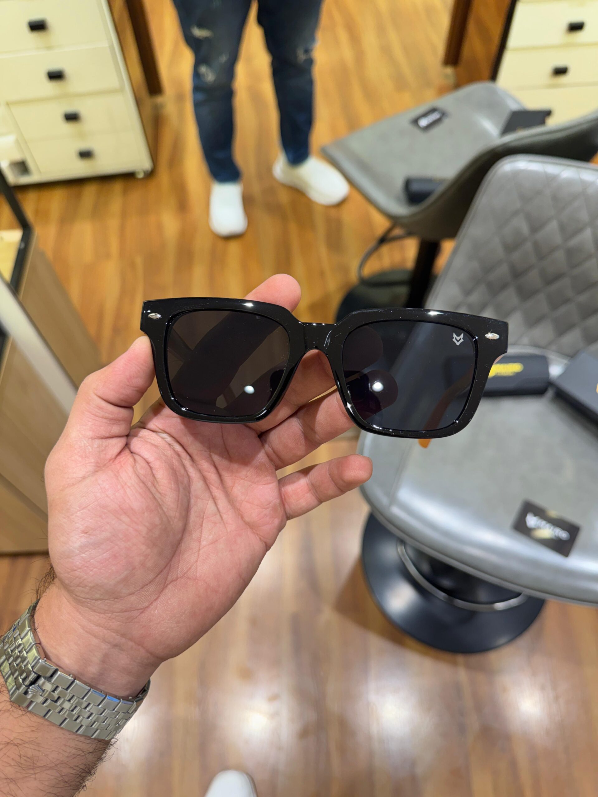 MRO 6811 SUNGLASSES [BLACK / BROWN] 2612025