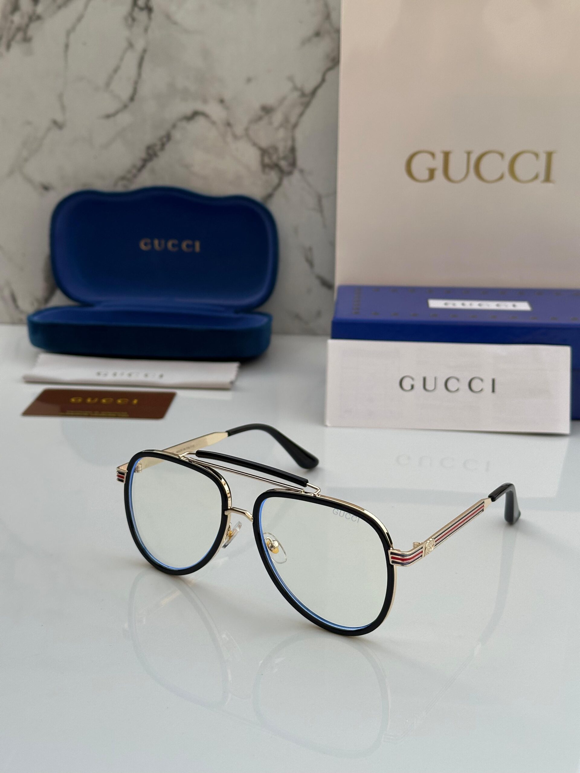 GC SUNGLASSES [BLACK / GOLDEN] 3012025