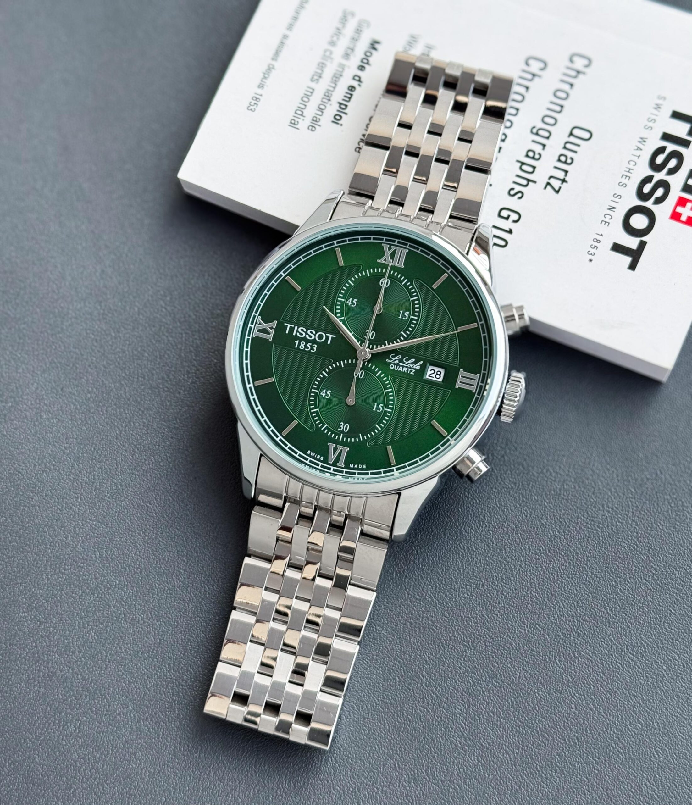 TST 1853 LE LOCLE [GREEN / SILVER] 1012025
