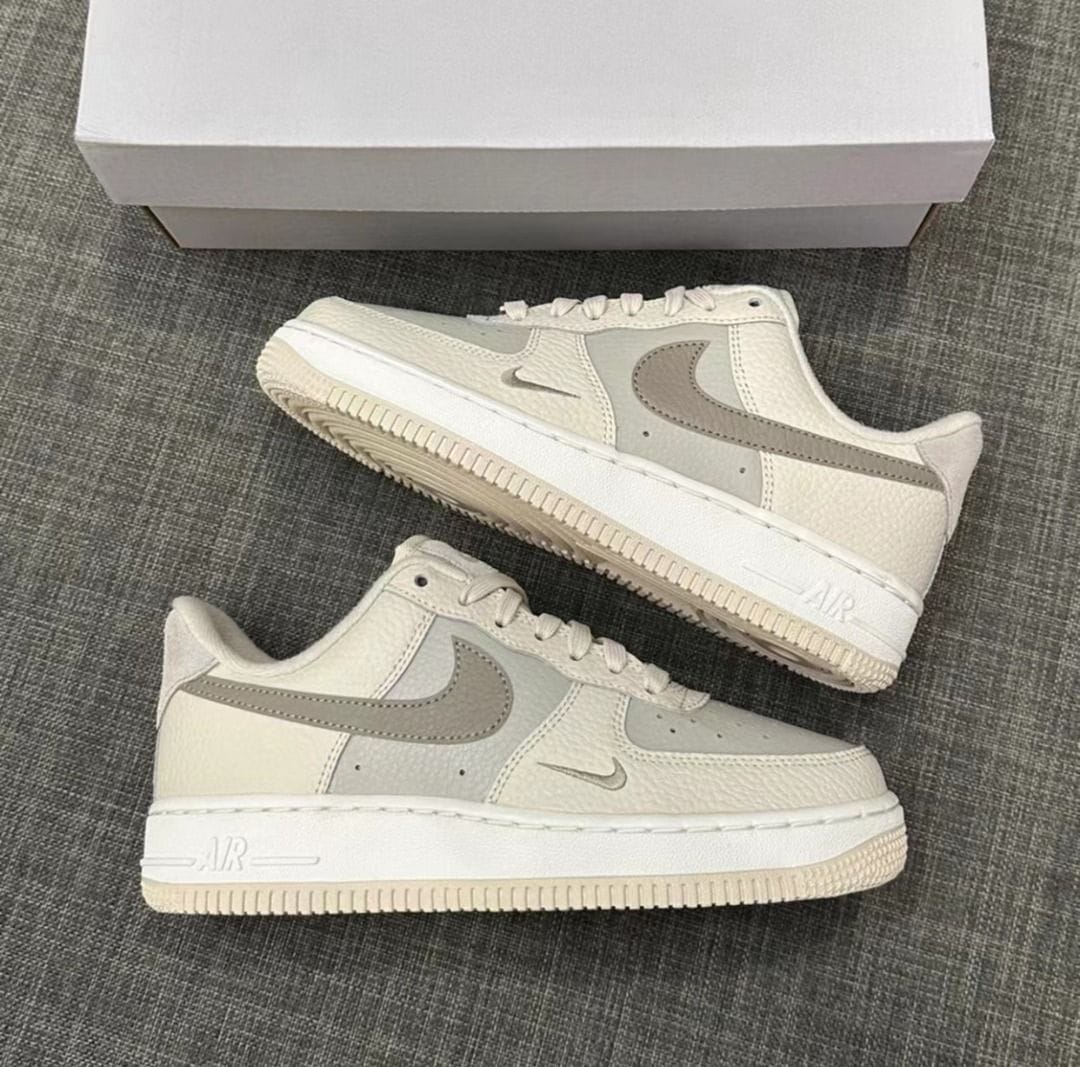 NK AIR FORCE 1 LOW OREWOOD MOON FOSSI [BEIGE / BROWN / GREY] 1912025