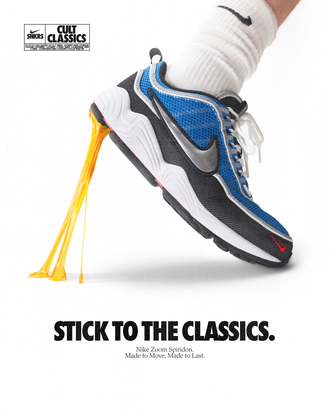 NK AIR ZOOM SPIRIDON SP SIGNAL BLUE [BLUE / WHITE / BLACK] 3112025