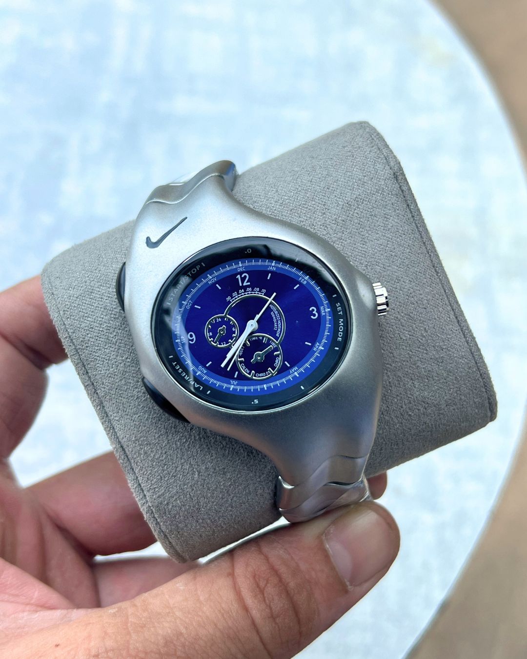 NK TRIAX ARMORED CHRONOGRAPH [BLUE / BLACK / SILVER] 2812025