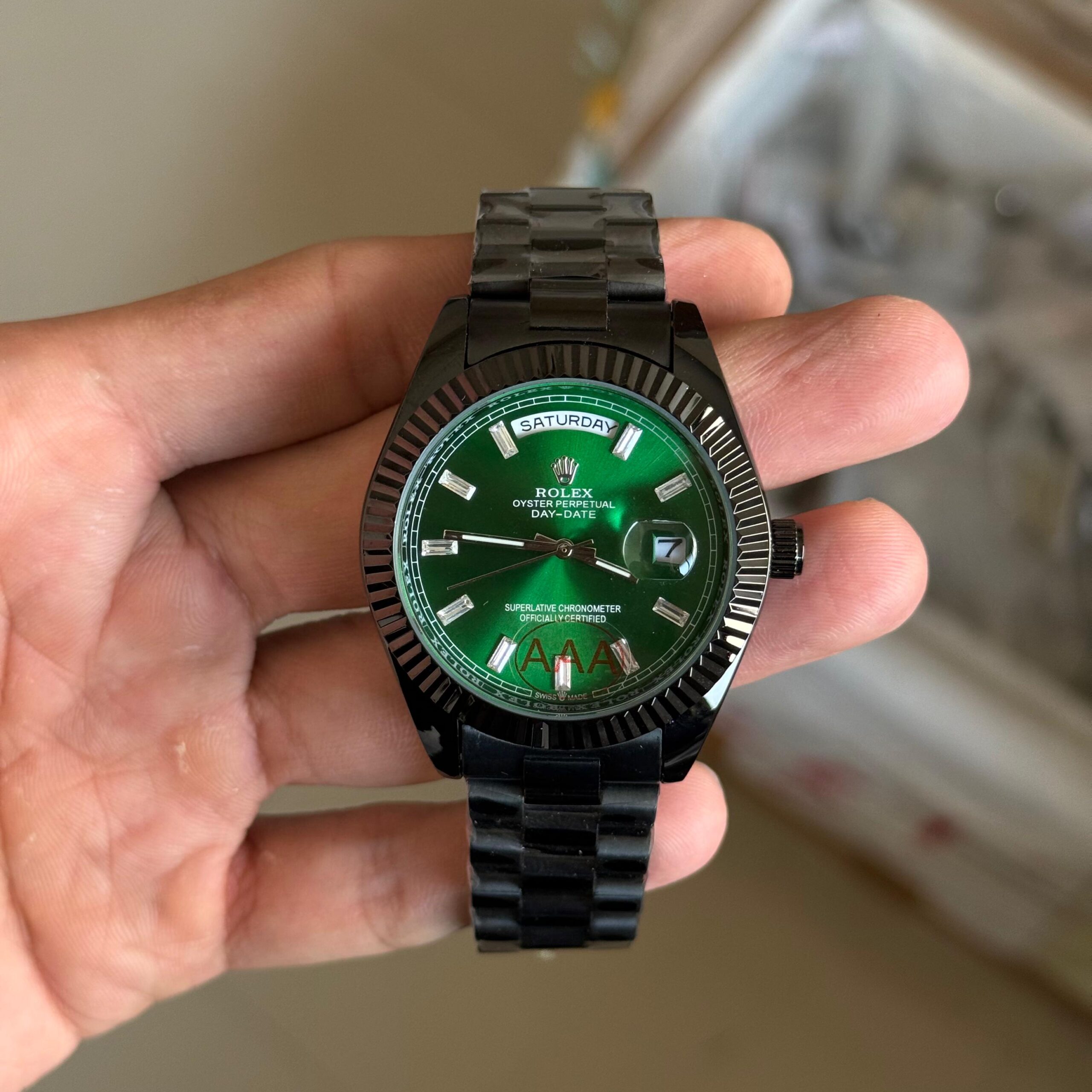 RLX DAY DATE [GREEN / BLACK] 1701026