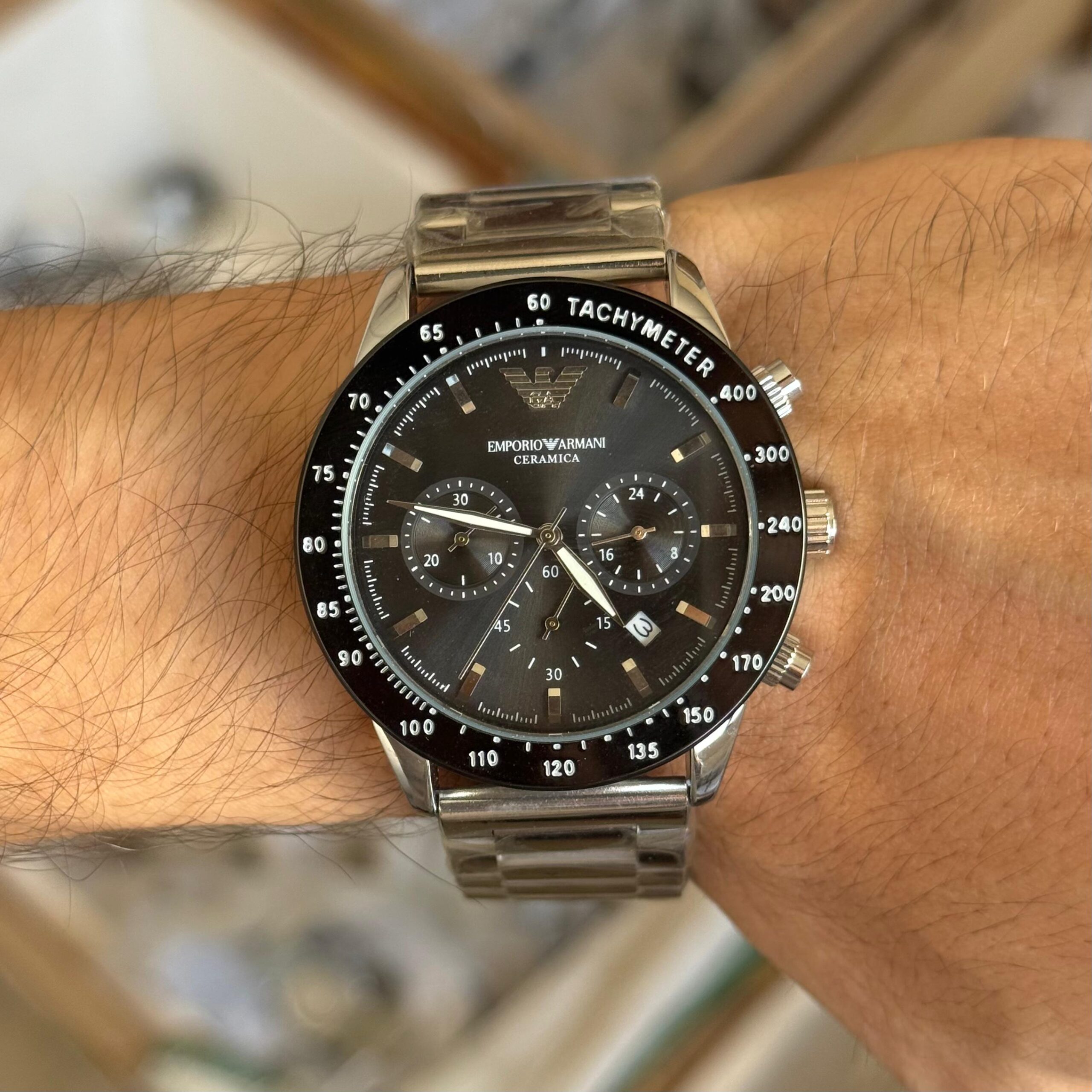 EMP ARMN CERAMICA [BLACK / SILVER] 1701026