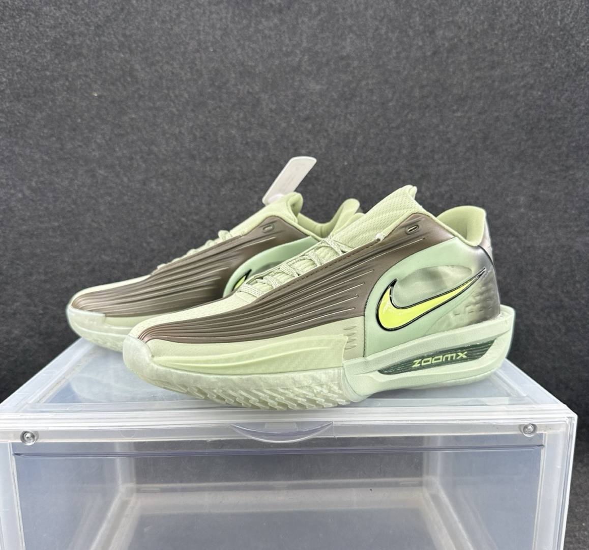 NK AIR ZOOM GT CUT 3 TURBO HONEYDEW BARELY VOLT [GREEN / BROWN] 0101026
