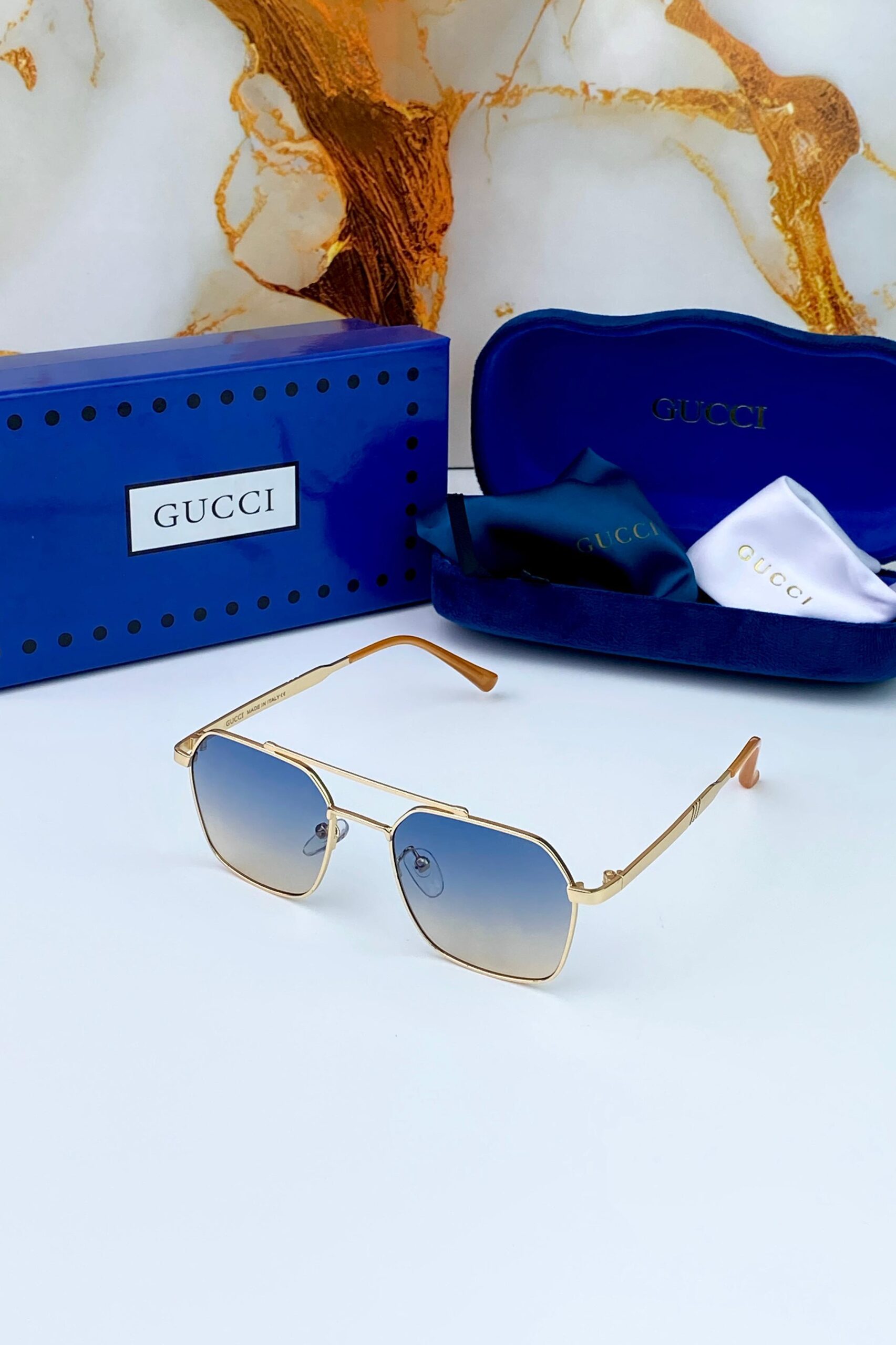 GC SUNGLASSES [BLUE / GOLDEN / BROWN] 1301026