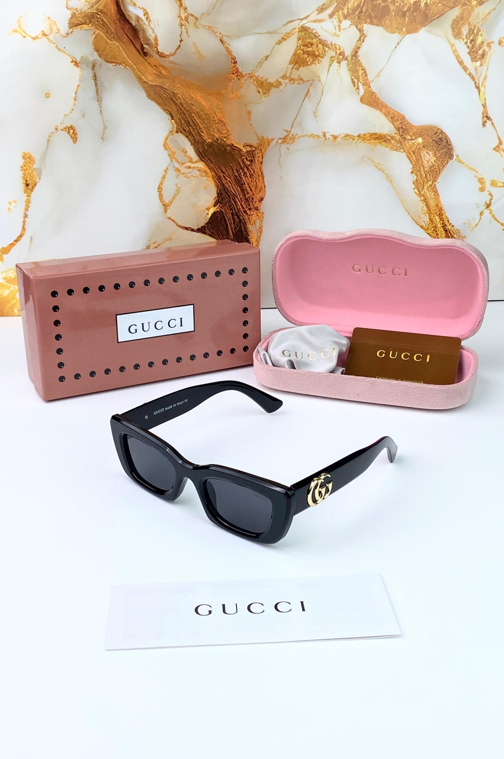 GC SUNGLASSES [BLACK / GOLDEN] 1301026