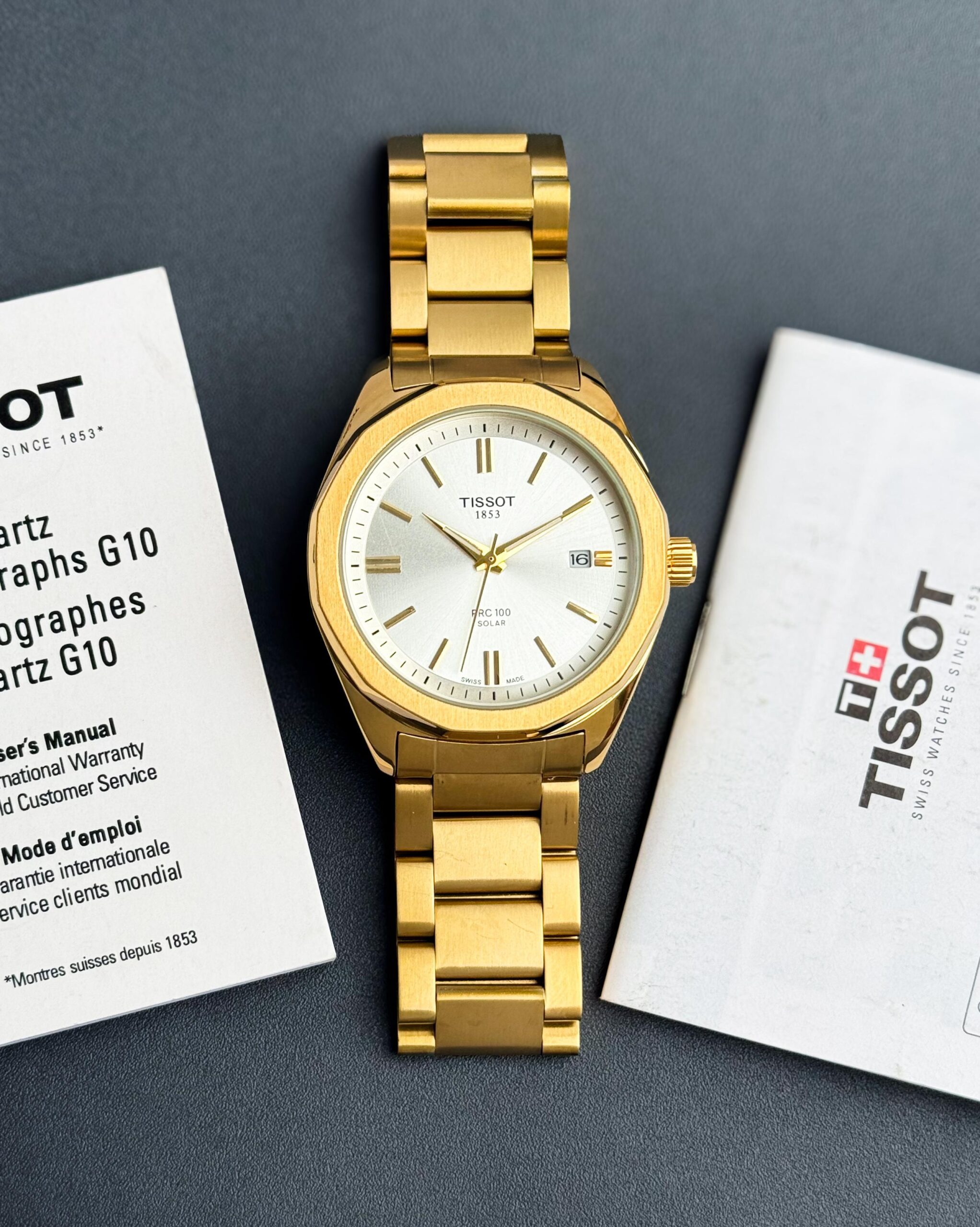 TST 1853 PRC100-SOLAR [SILVER / GOLDEN] 0801026