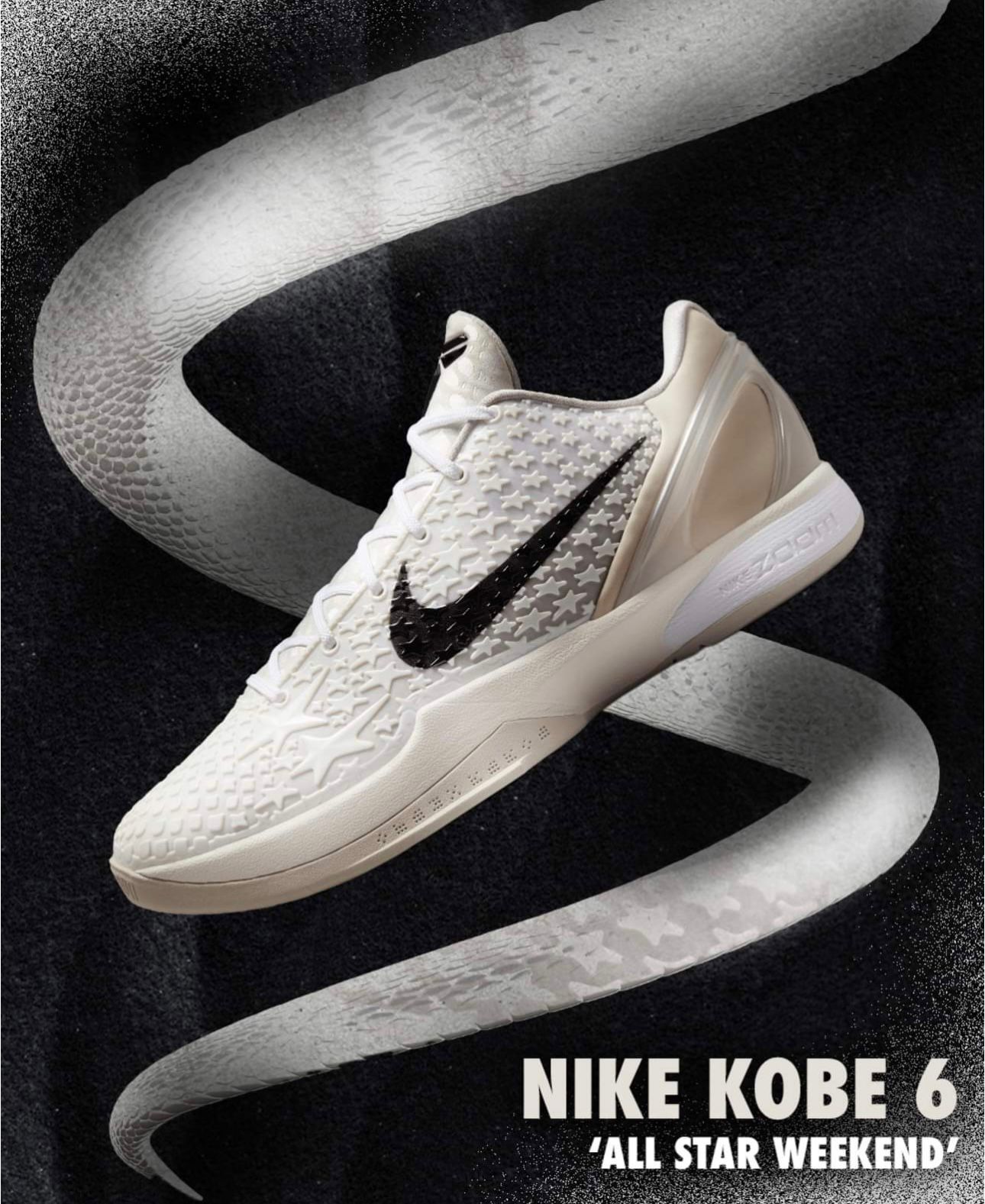 NK KOBE 6 PROTRO SAIL ALL STAR [WHITE / BLACK] 2301026