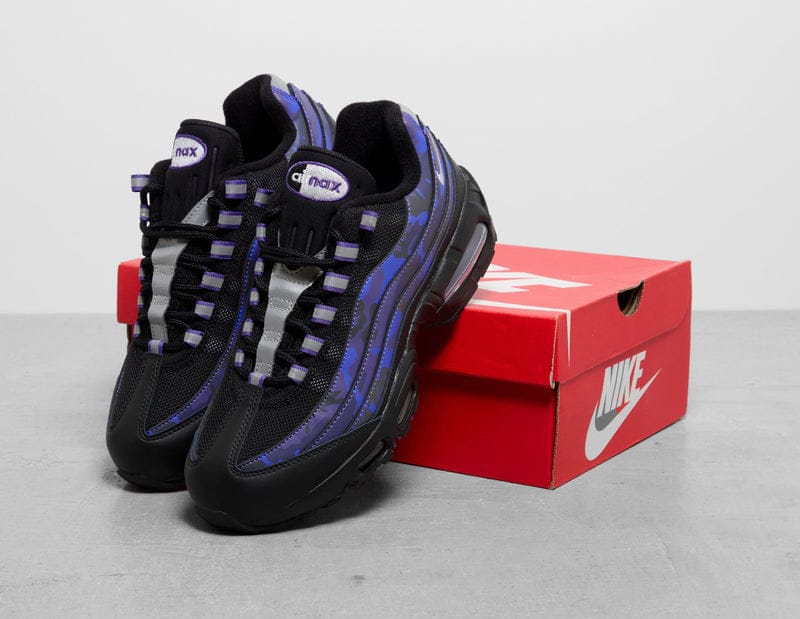 NK AIR MAX 95 COURT PURPLE WILD GRAPE CAMO [BLACK / PURPLE] 0701026