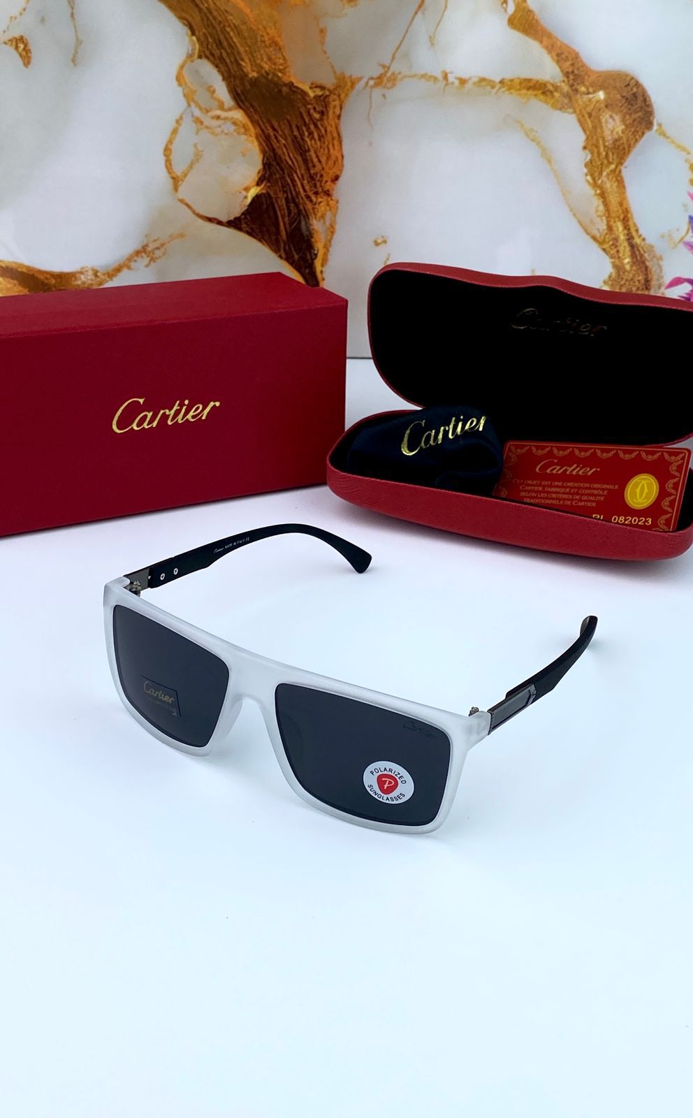 CRTR SUNGLASSES [BLACK / MATT WHITE] 1301026