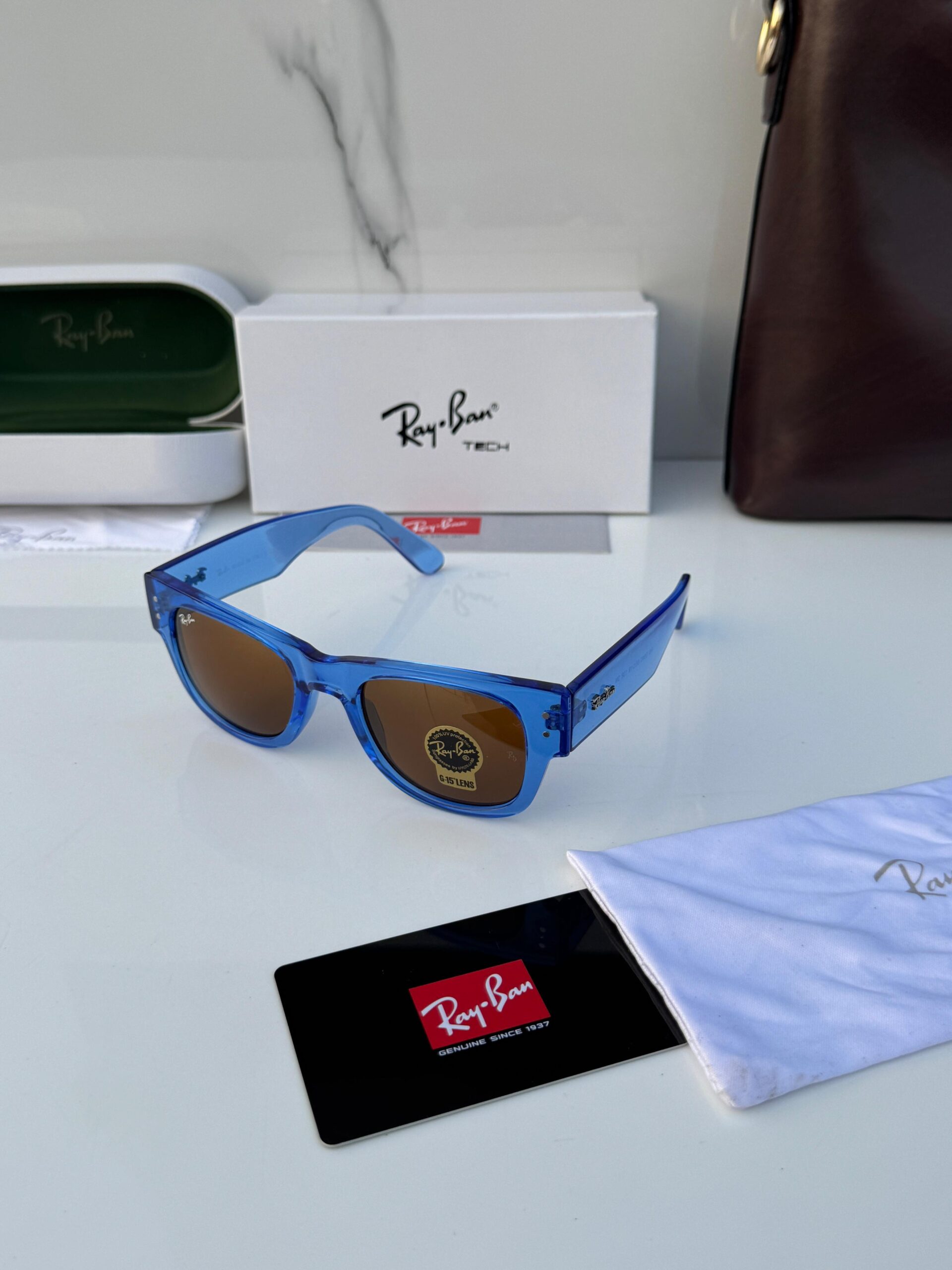 RB 0840 SUNGLASSES [BROWN / BLUE] 0801026