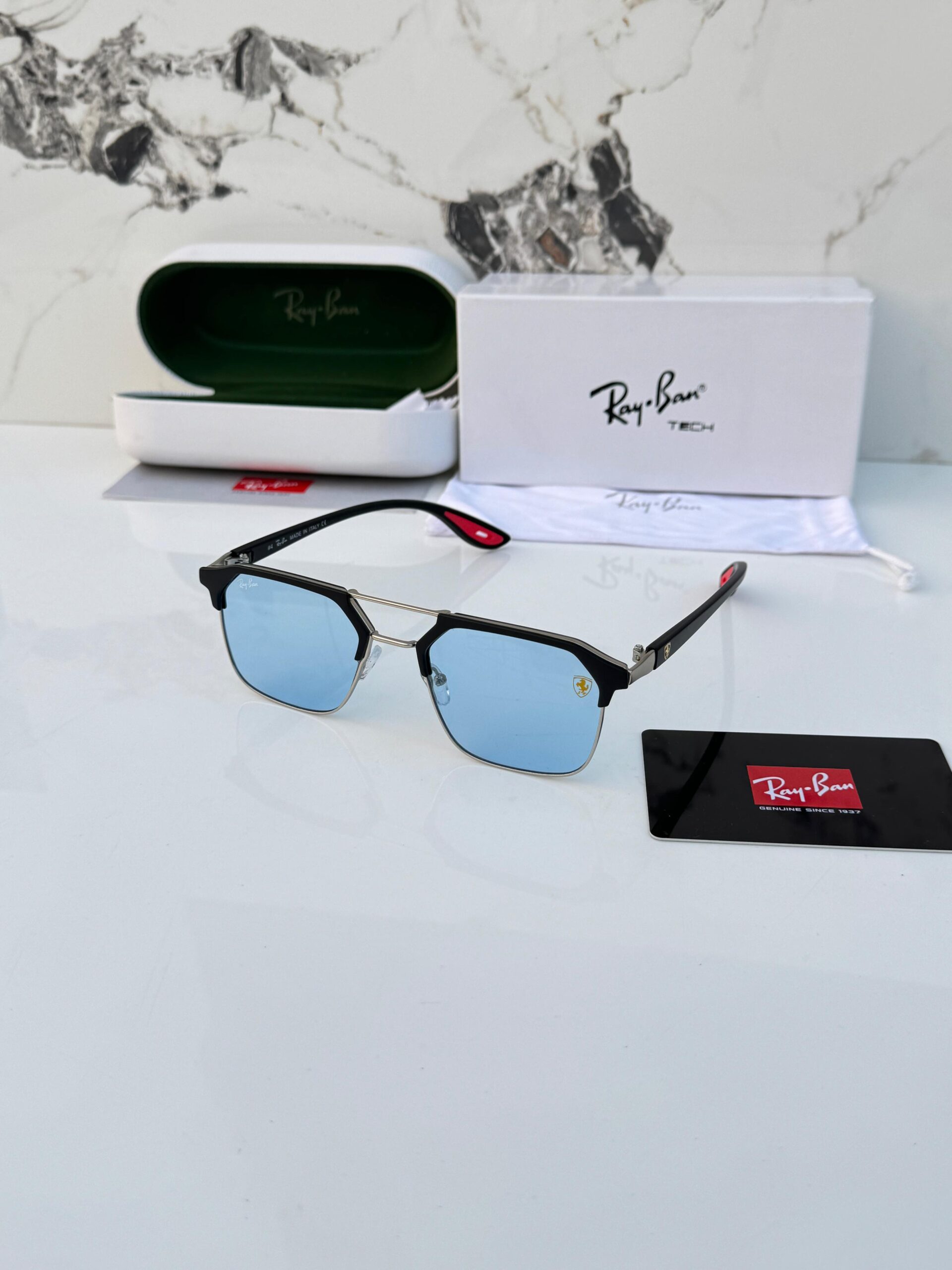 RB FRR 04 SUNGLASSES [SKY BLUE / SILVER / BLACK] 1201026