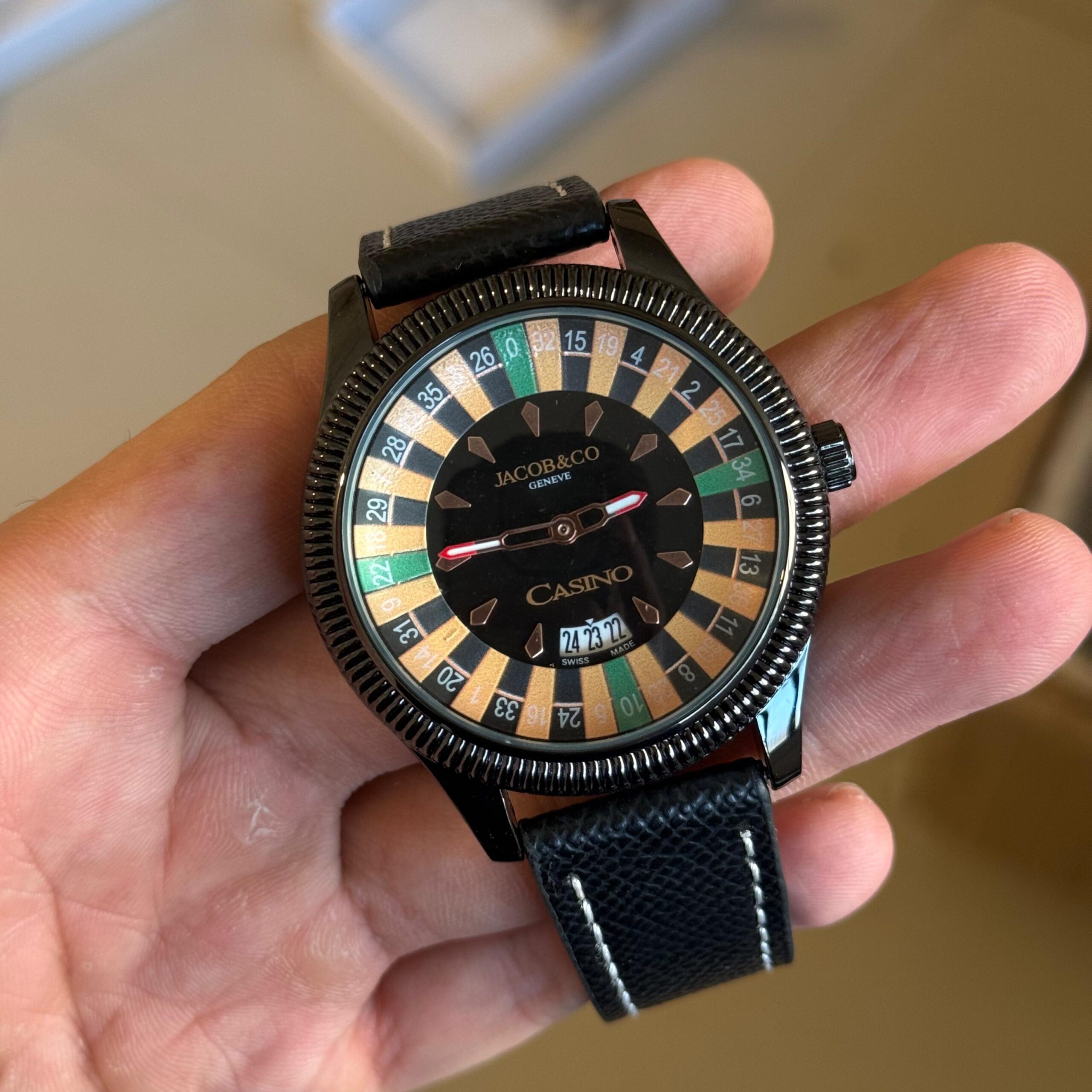 JCB & CO CASINO GENEVE [BLACK / GOLDEN / GREEN] 1701026