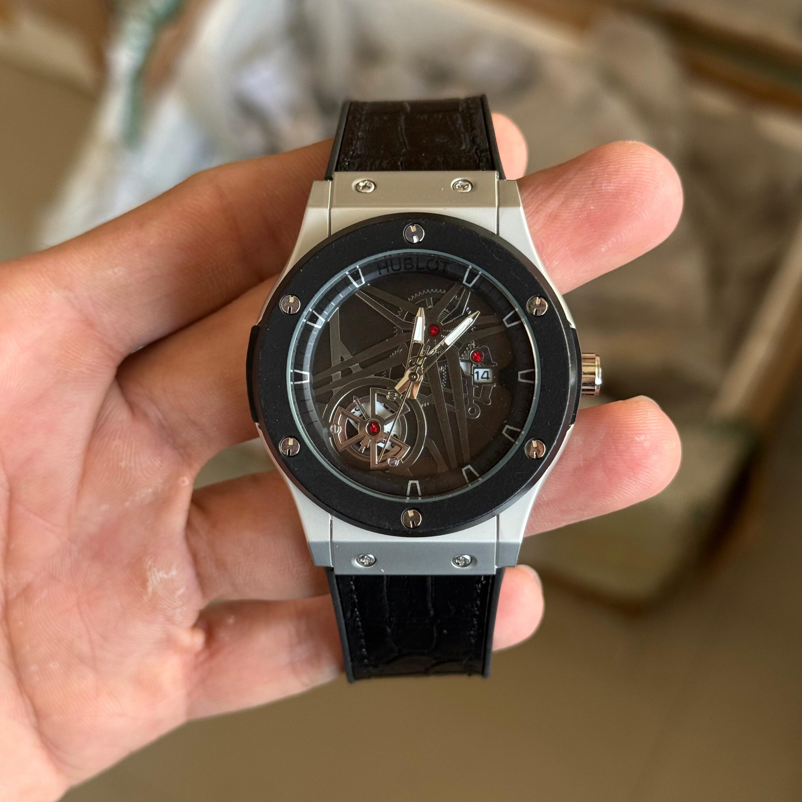 HBLT GENEVE BIG BANG [SILVER / BLACK] 1701026