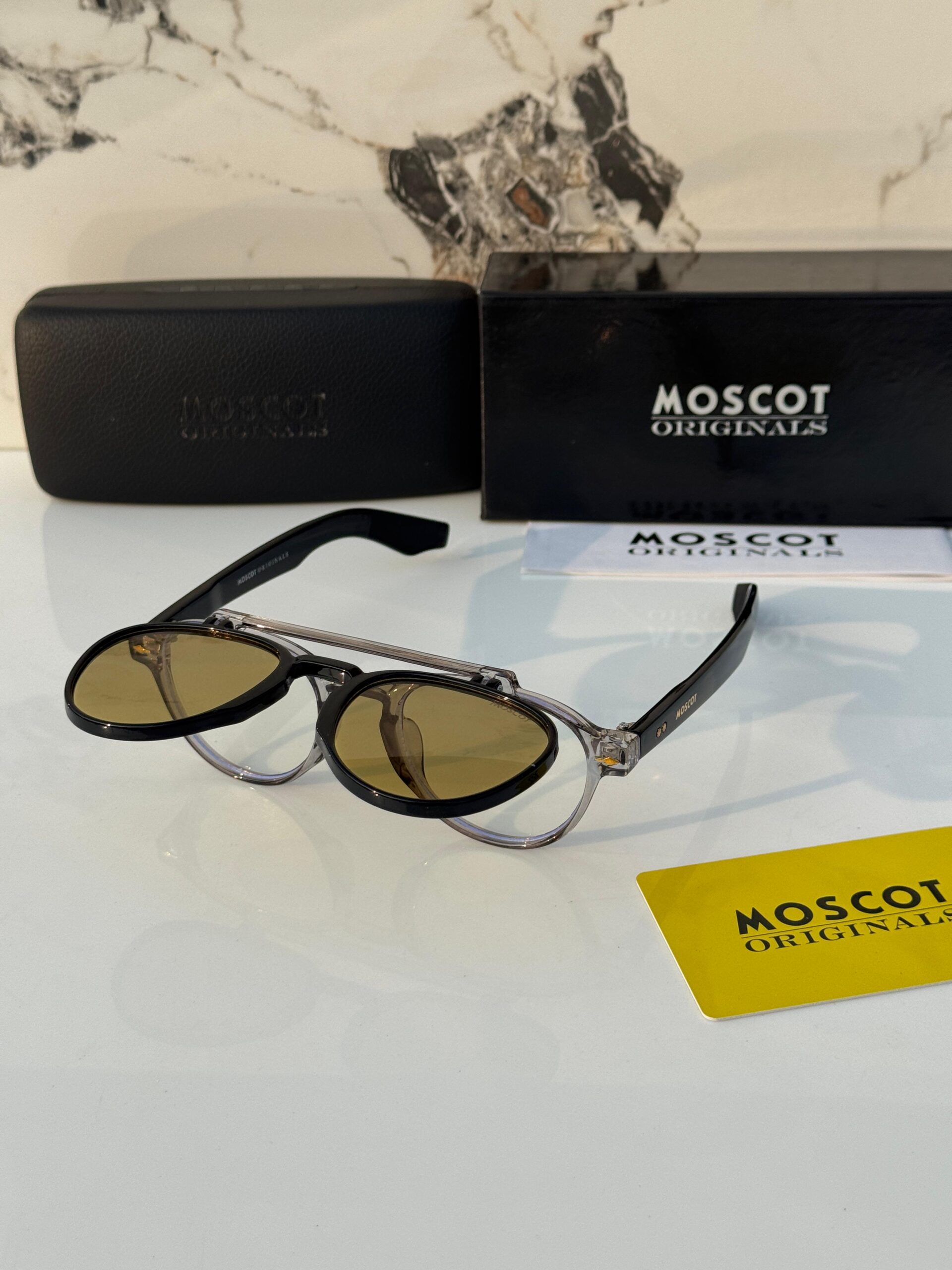 MSCT 20474 SUNGLASSES [YELLOW / BLACK / GREY TEANSPARENT] 1201026