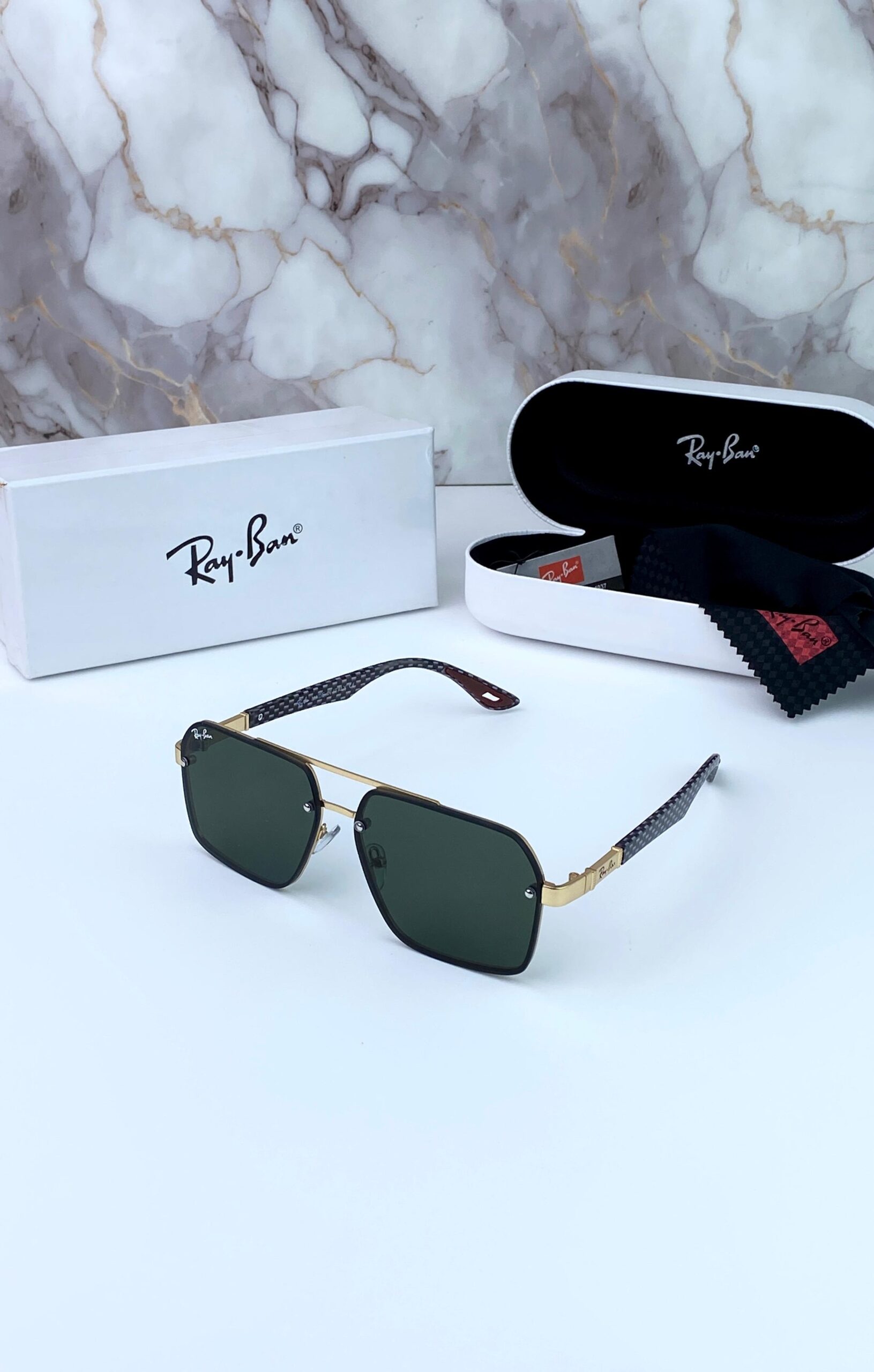 RB SUNGLASSES [BLACK / GOLDEN] 1301026