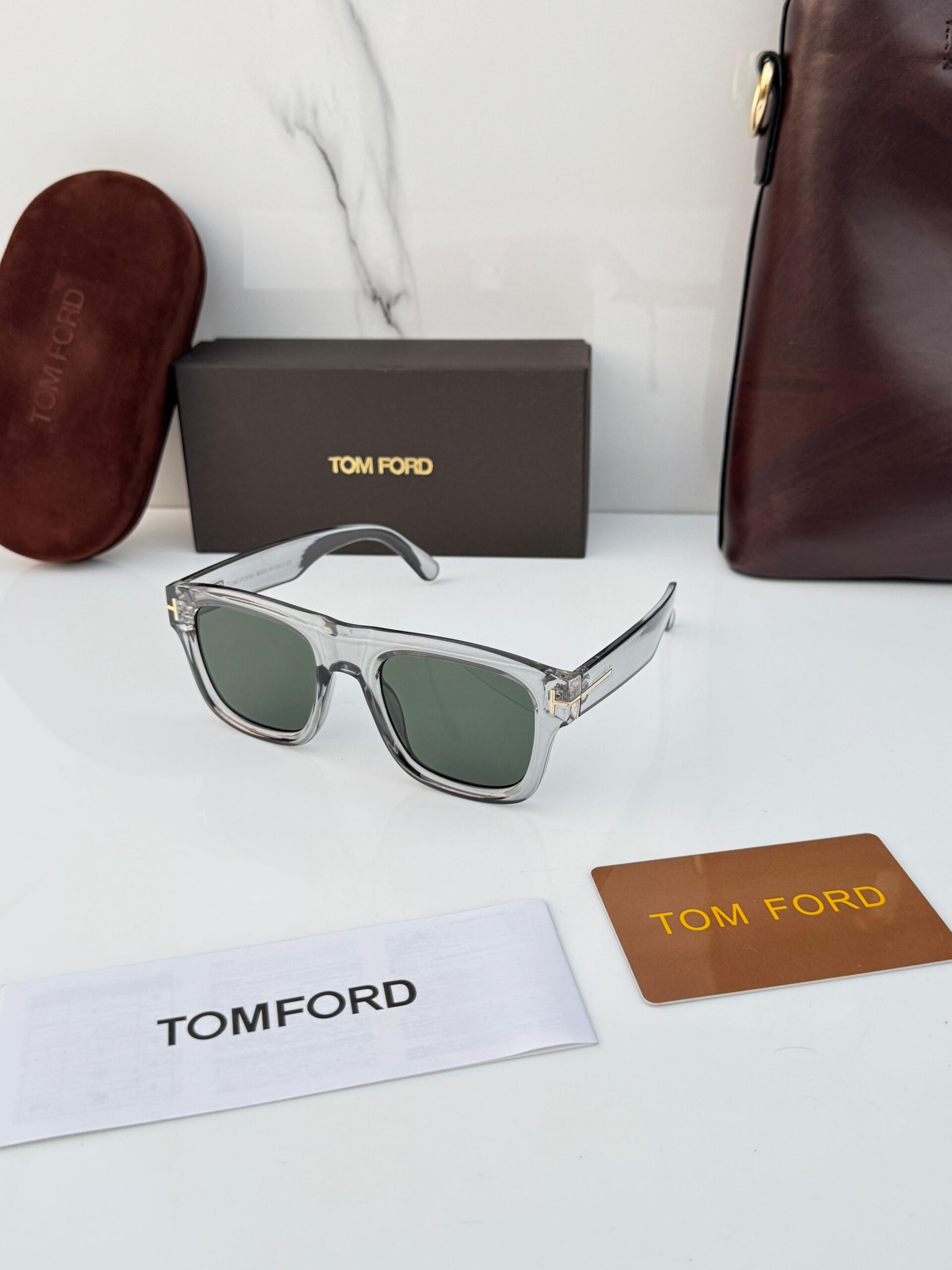 TM FRD 259 SUNGLASSES [GREEN / GREY] 0801026